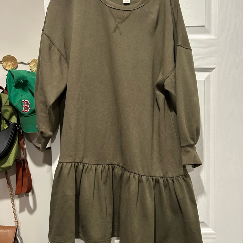 H&M Khaki Sweatshirt